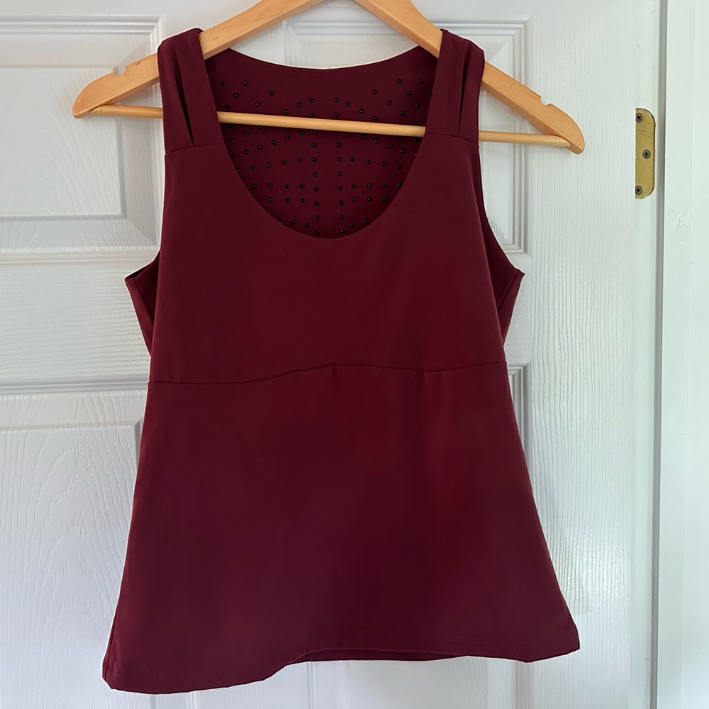 Elastique Athletics L'Original Bra in Burgundy